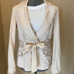 White House Black Market Champaign Colored Blazer